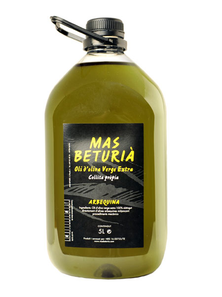 Aceite de oliva virgen extra arbequina 5 l - La Cuina de la Lore